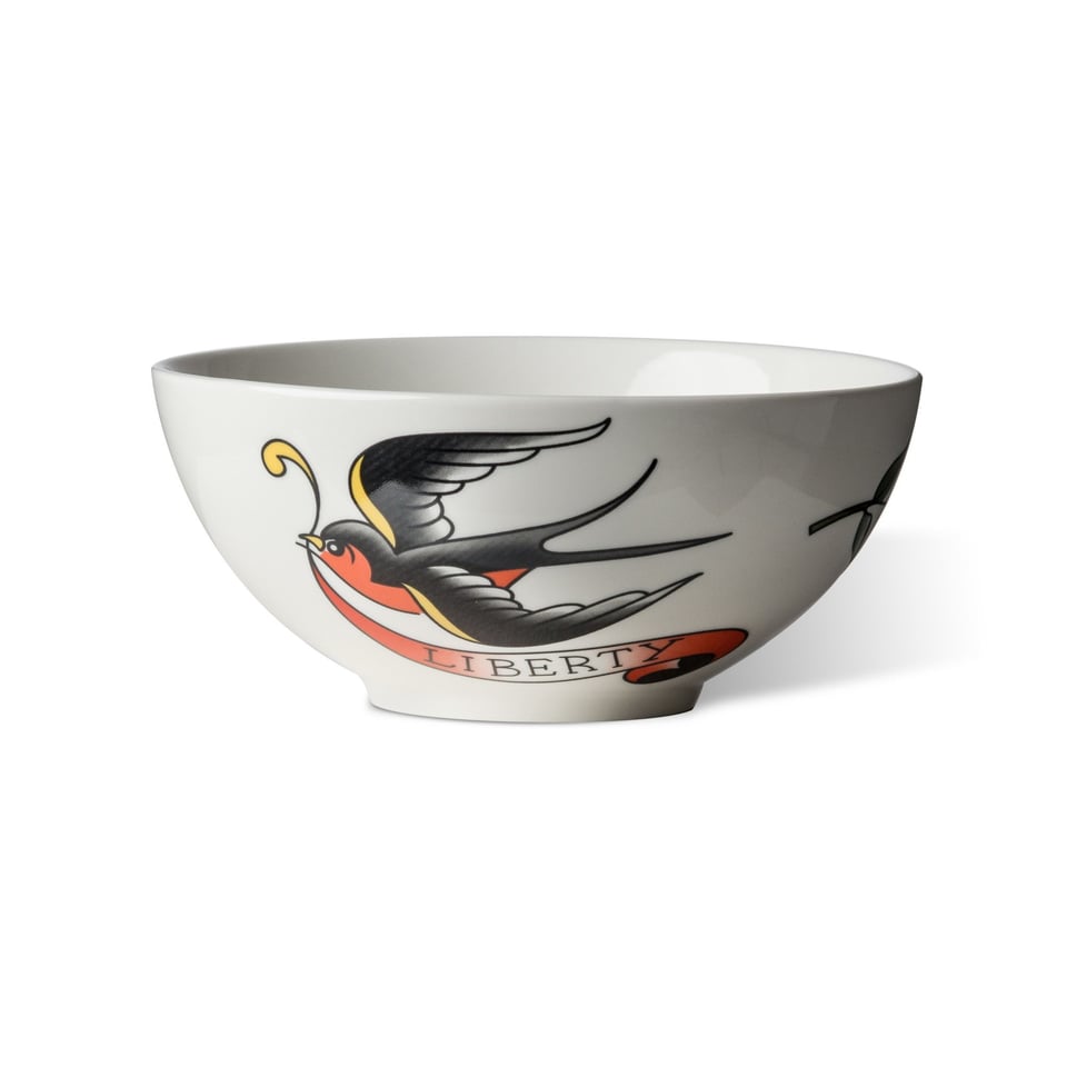 Schalen Tattoo Multicolor 17cm (Set/4)