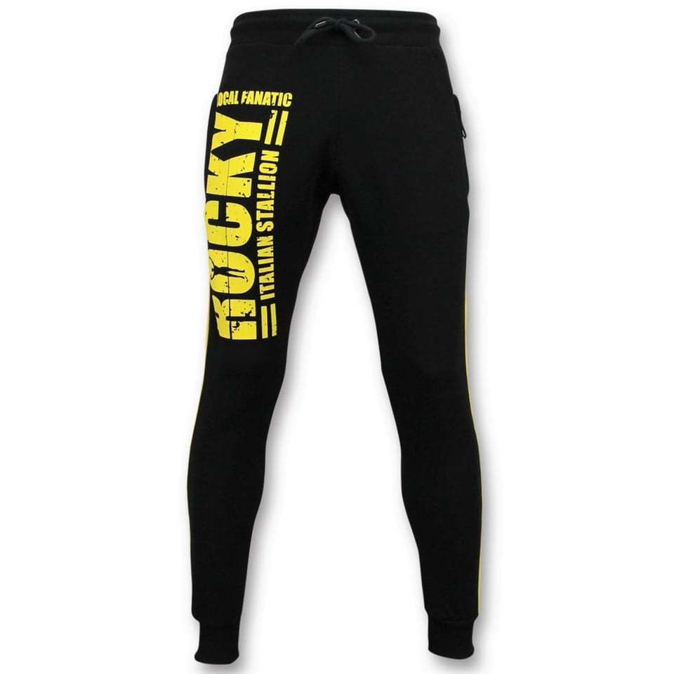 Exclusieve Mannen Trainingsbroek - Rocky Italian Stallion - Zwart