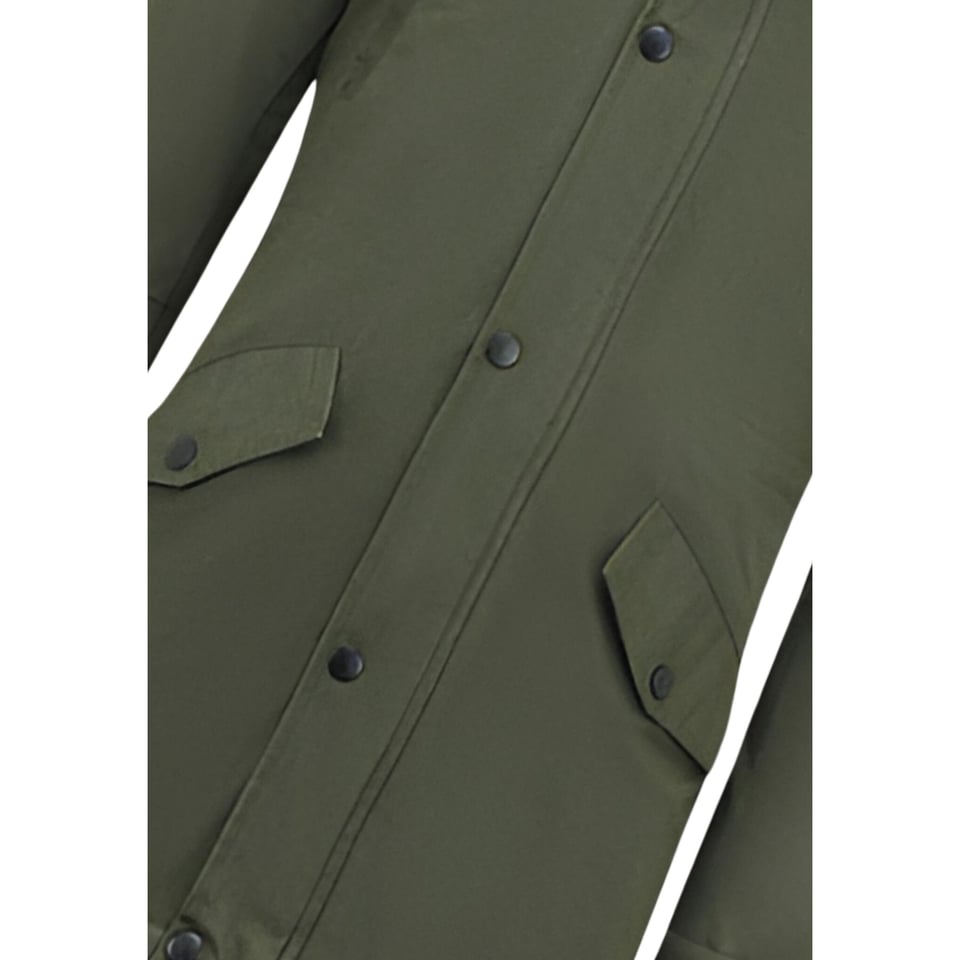 Heren Winterjas Parka Met Capuchon - 7105 - Groen