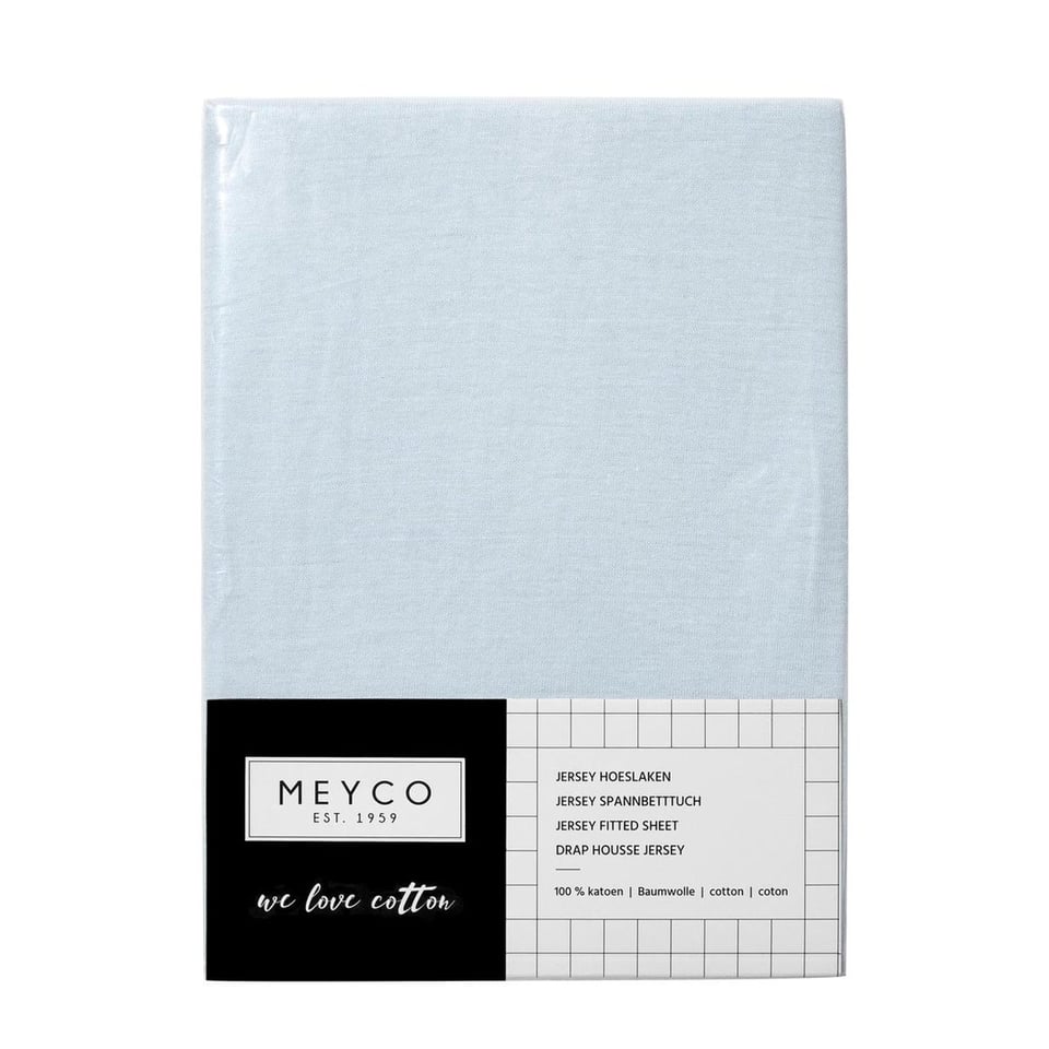 Meyco Hoeslaken Lichtblauw 60x120