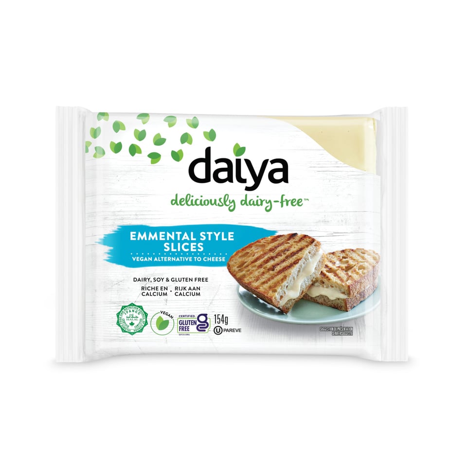 Daiya Emmenthaler Style Slices 154g