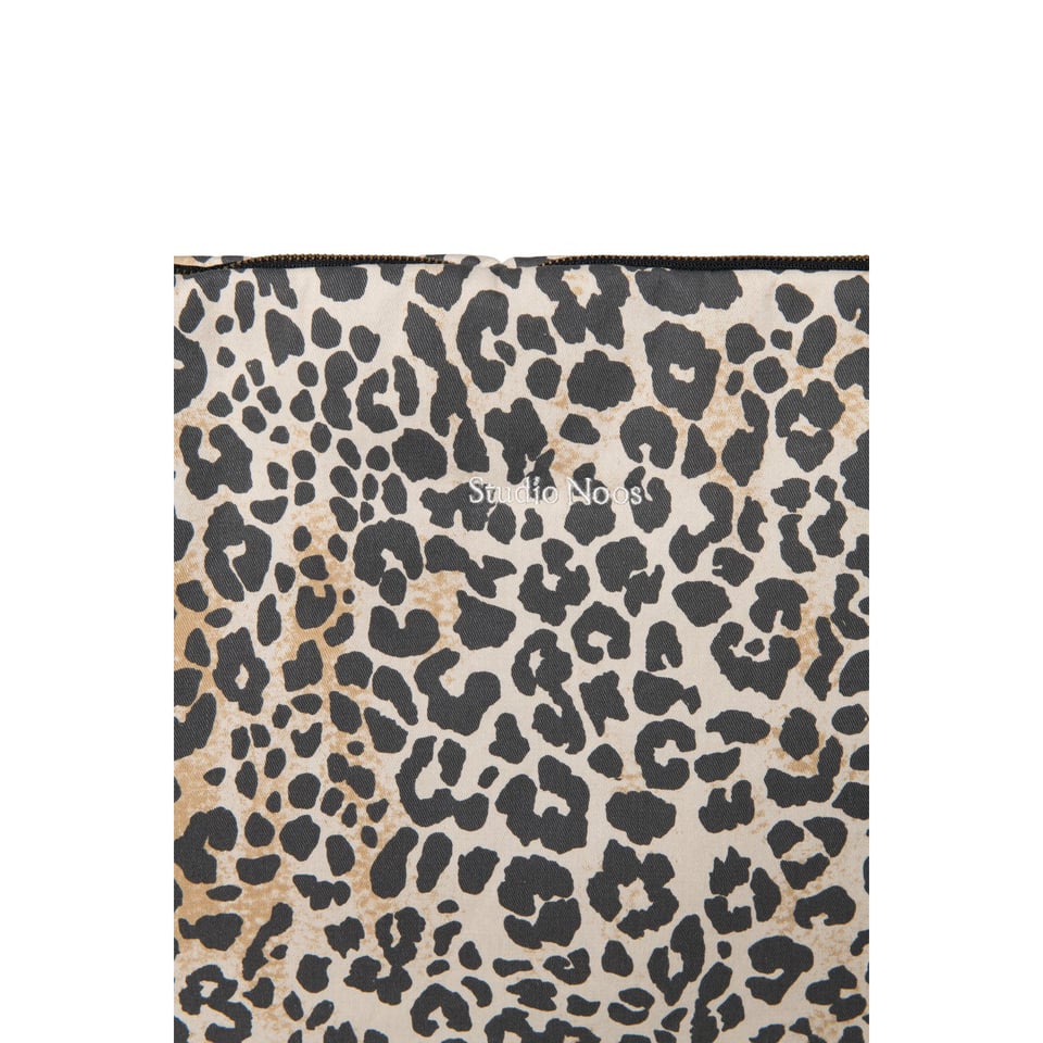 Soft Cotton Leopard Diaper Bag