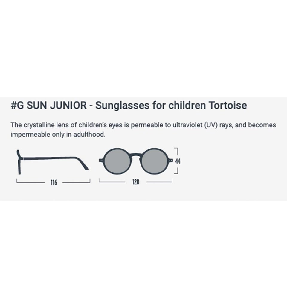 Izipizi Zonnebril Junior #G Tortoise Mirror