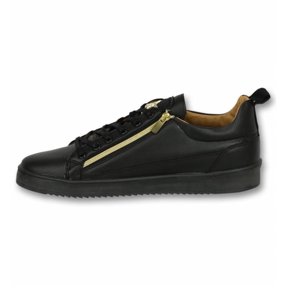 Heren Schoenen - Heren Sneaker Bee Black Gold - CMS97 - Zwart