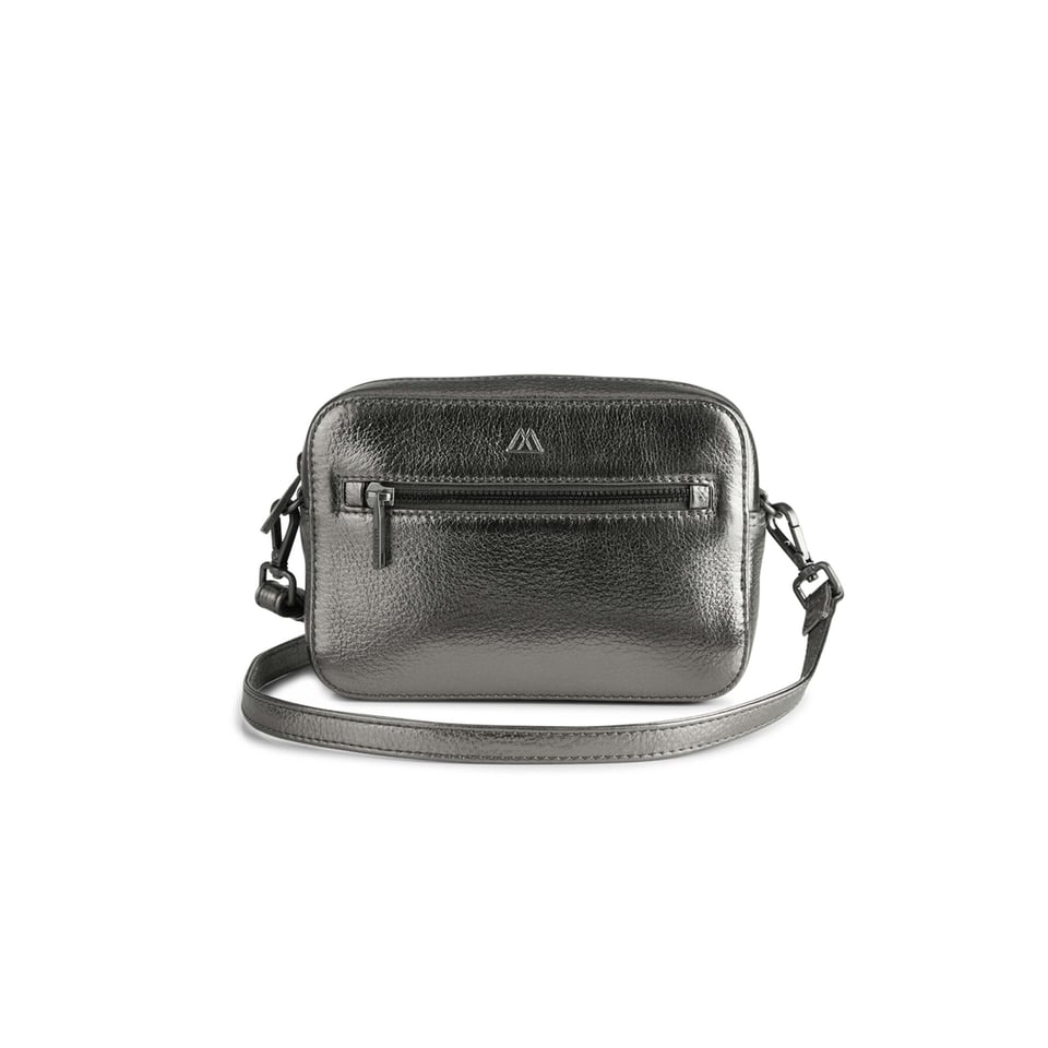 Markberg Elea Crossbody Bag - Grain Gunmetal
