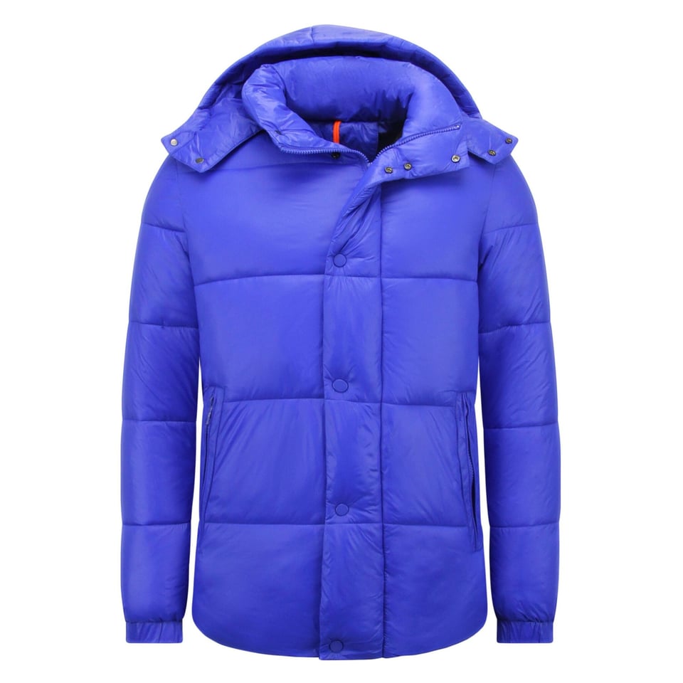 Puffer Jackets Heren - Gewatteerde Jassen Heren - 8055 - Licht Blauw