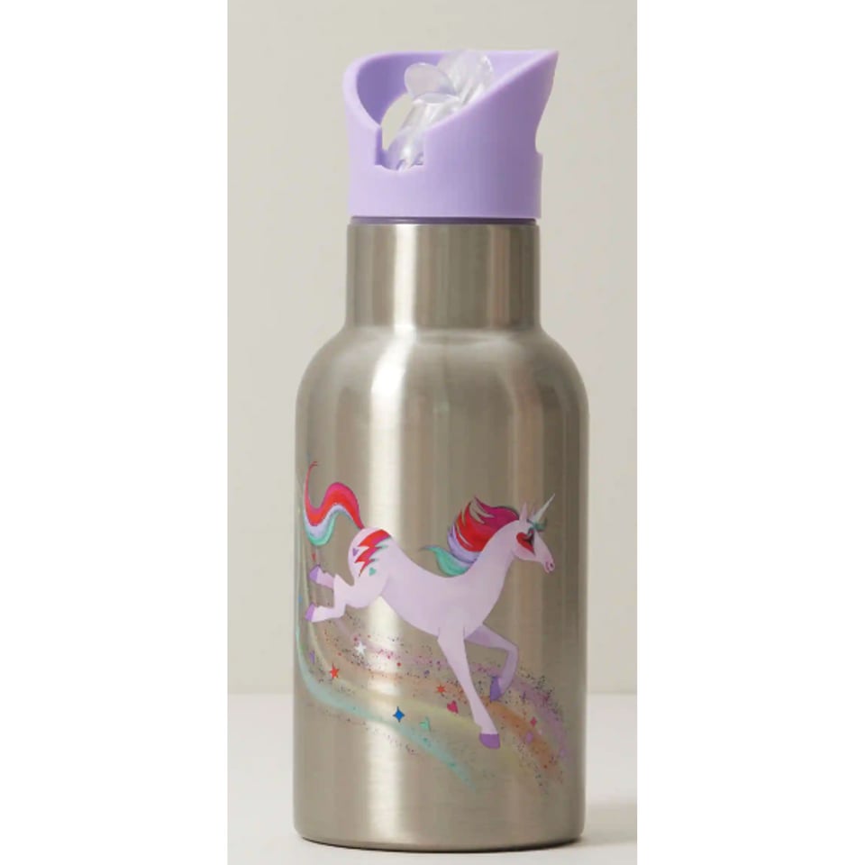 Crocodile Creek On the Go Stainless Steel Bottle Unicorn