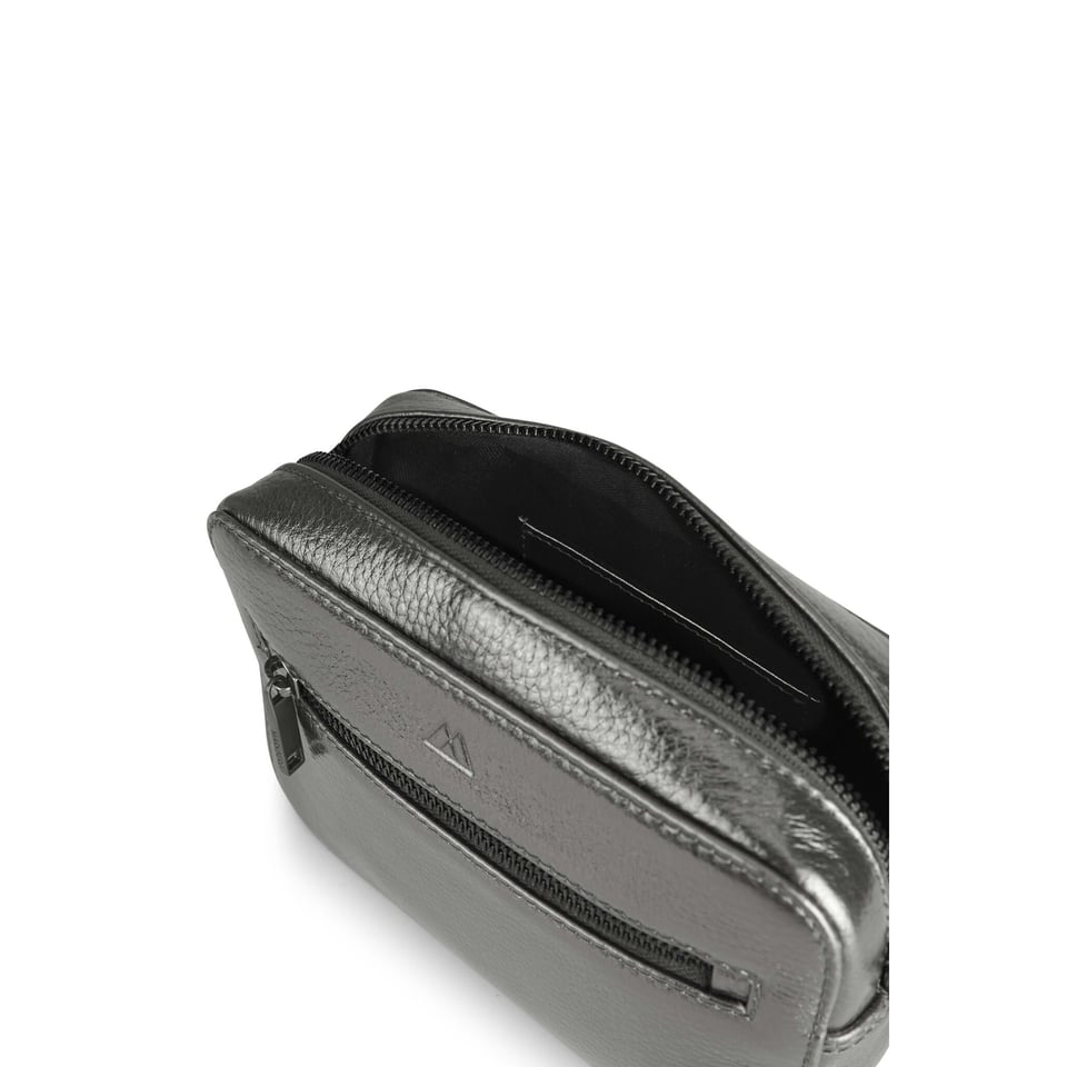 Markberg Elea Crossbody Bag - Grain Gunmetal
