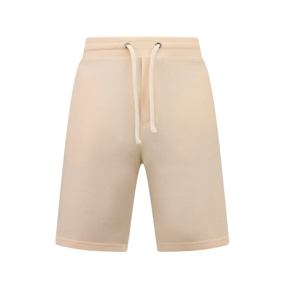 Joggingstof Korte Broek Mannen - Beige