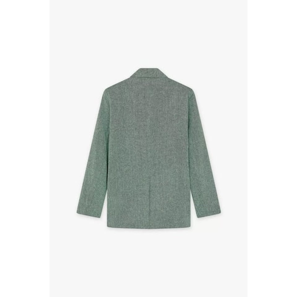 CKS Blazer Selvi Tweed Groen