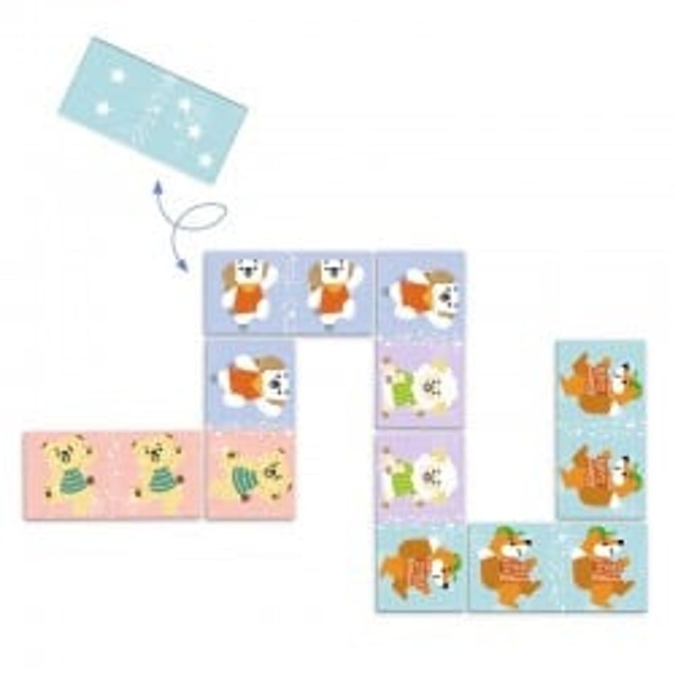 Djeco Domino Kleine Vriendjes DJ08185