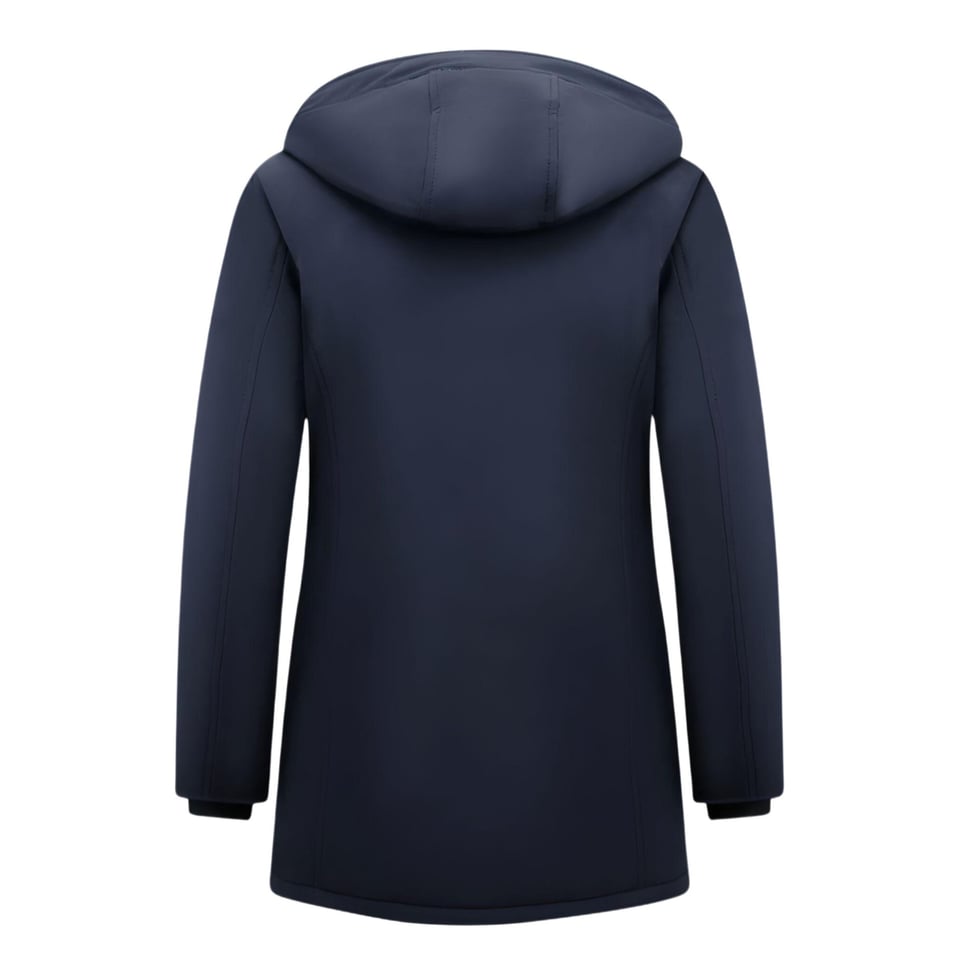 Dames Winterjas Parka - Slim Fit - Blauw