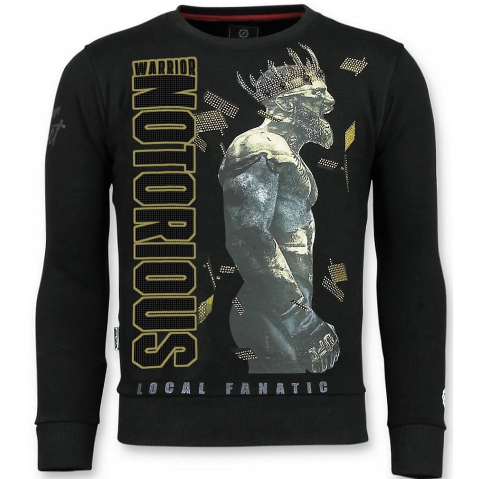 Notorious Trui - King Conor Sweater Heren - Zwart