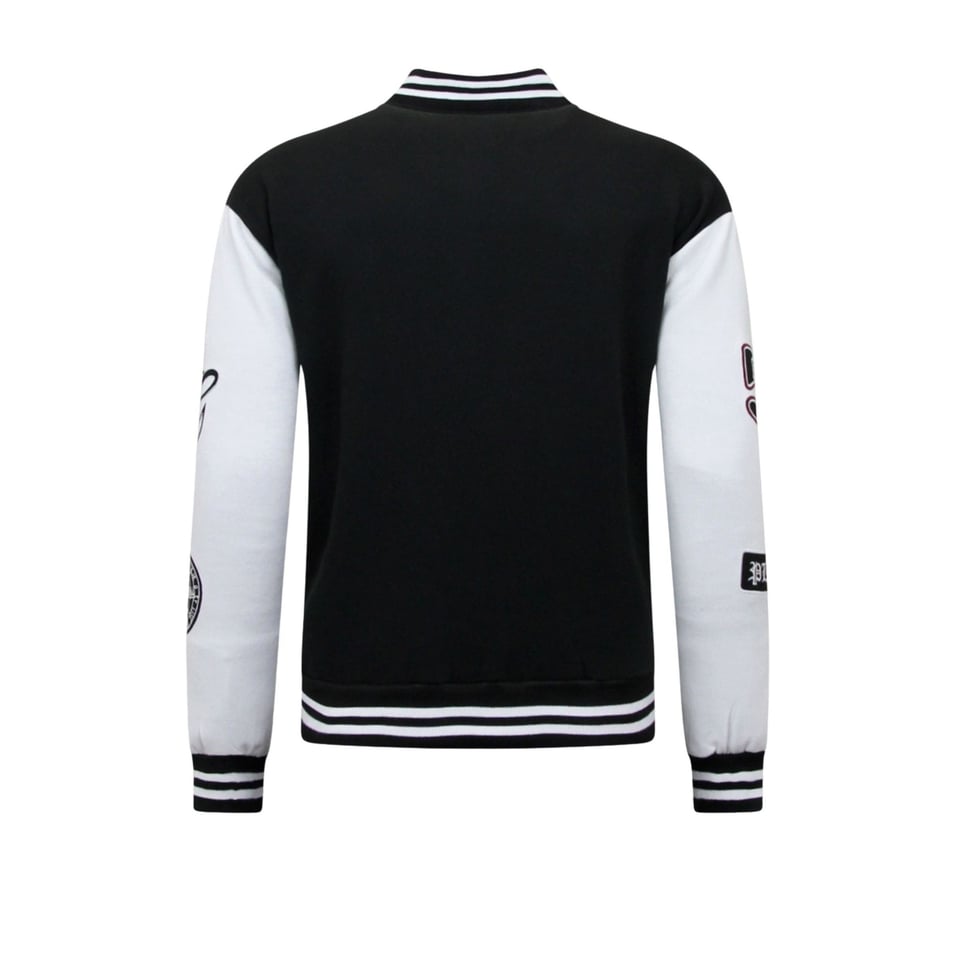 Baseball Jacket Vintage - 7792 - Zwart