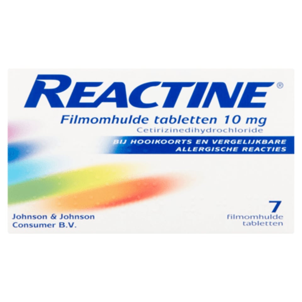 Reactine Hooikoorts & Allergenen 10mg Tablet