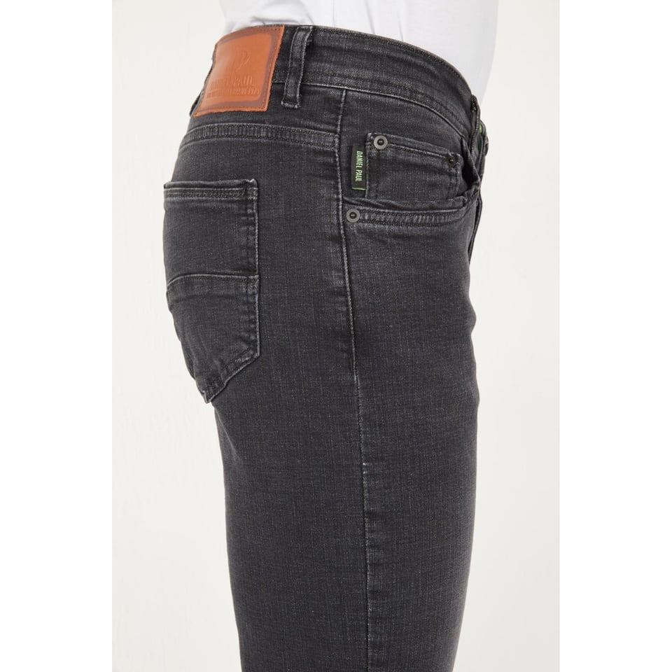 Mannen Spijkerbroek Stretch Regular Fit Jeans - DP18- Grijs