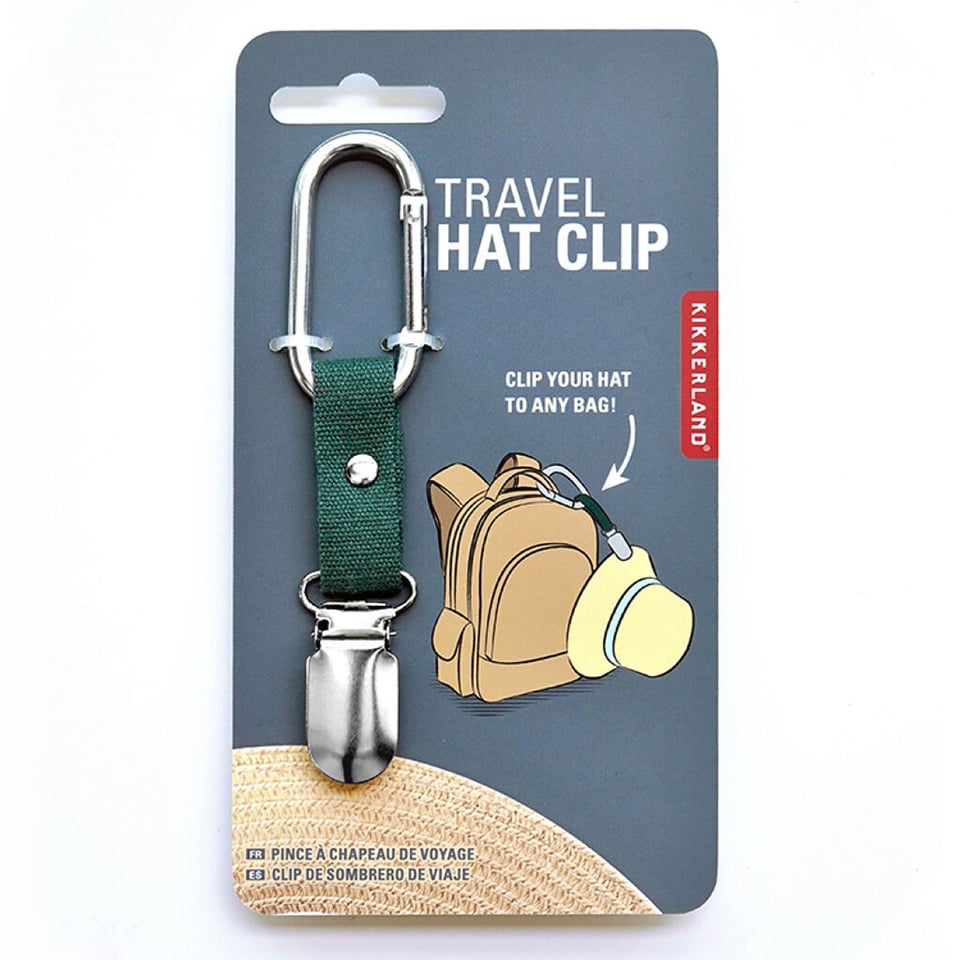 Travel Hat Clip - Green