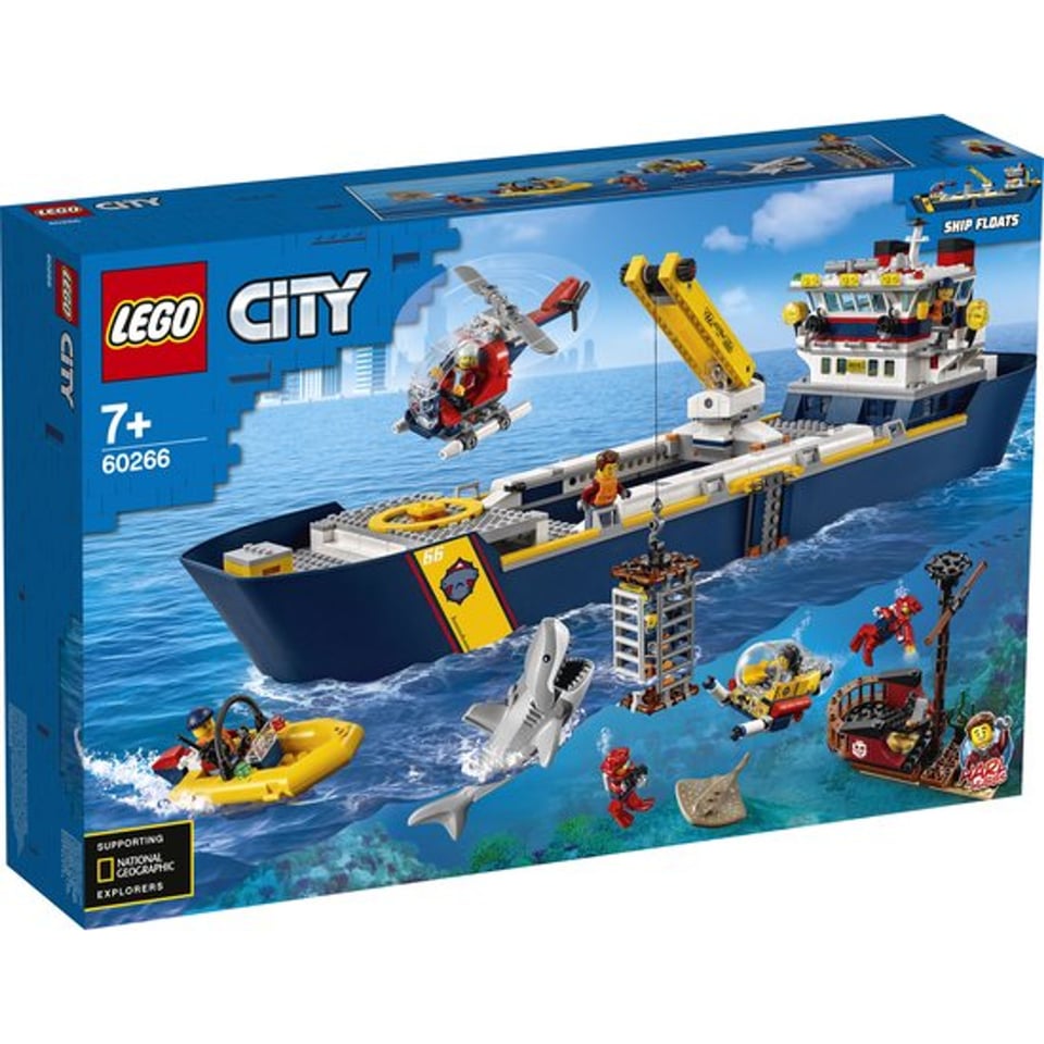 Lego City 60266 Oceaan Onderzoekschip