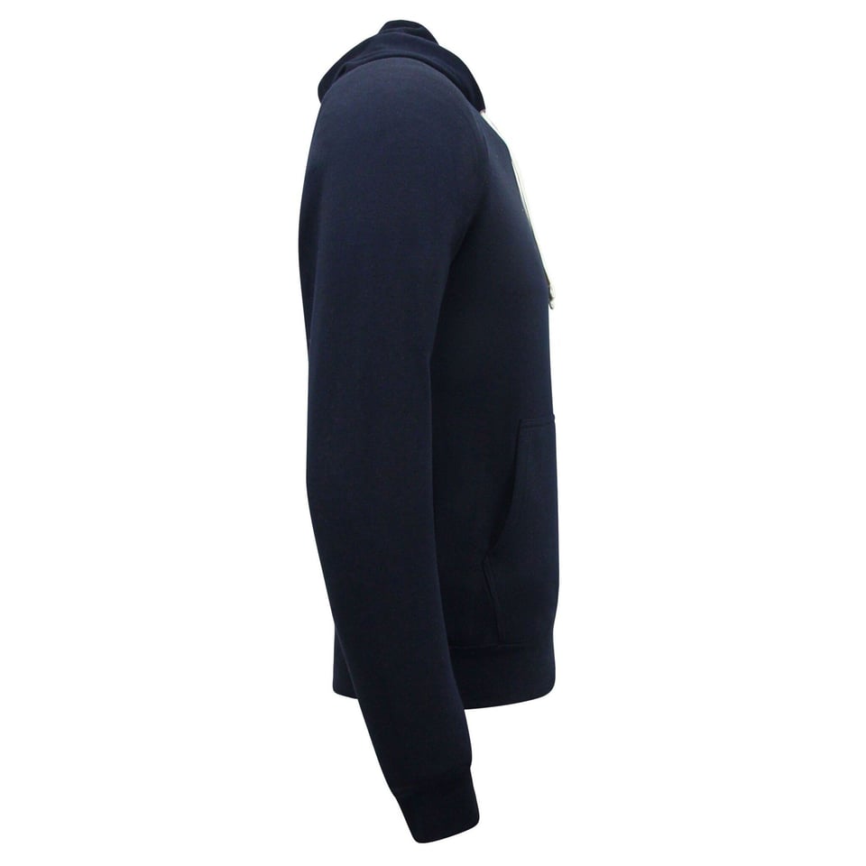 Hoodie Heren - Blanco Basic Hoodie - Donker Blauw