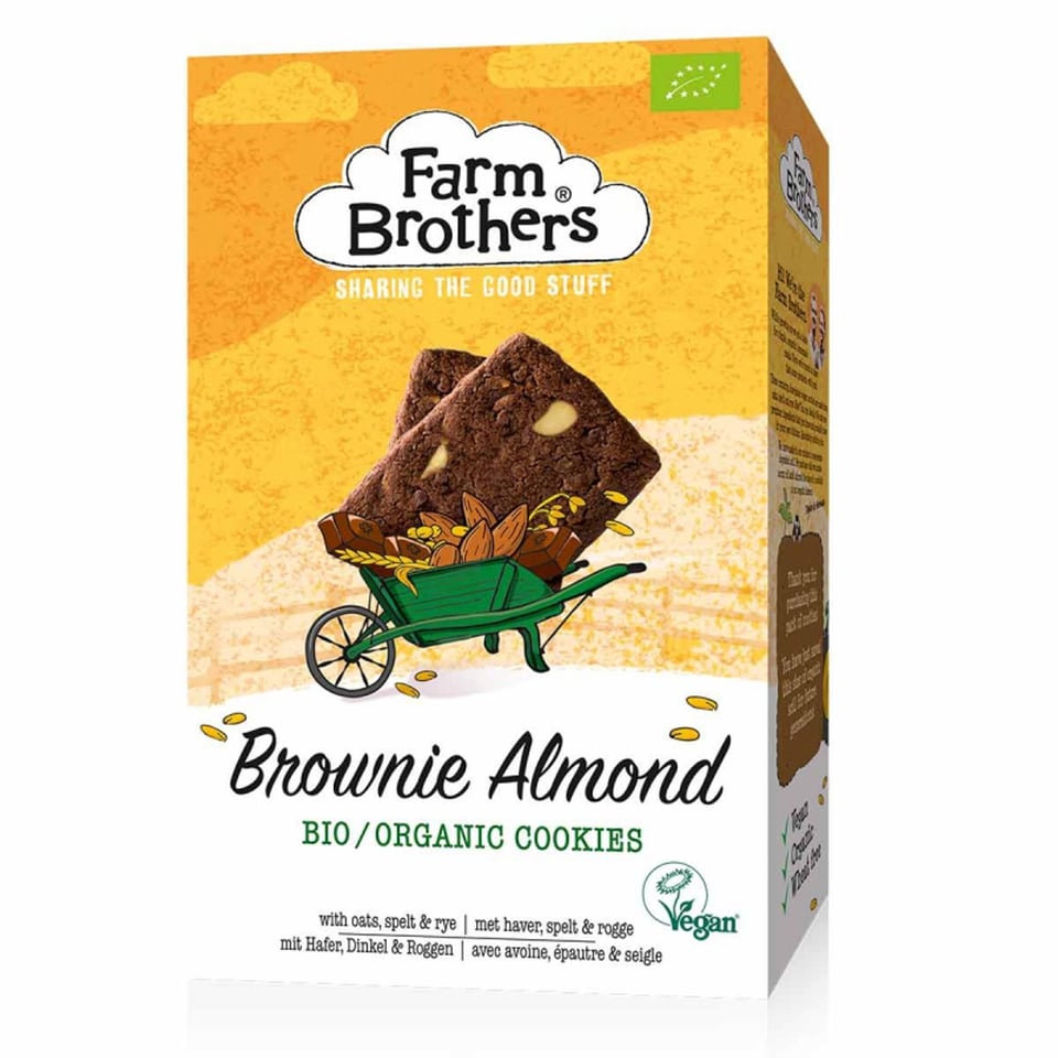 Brownie Amandel Koekjes