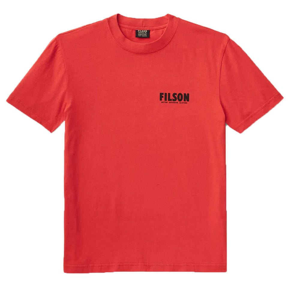 Filson Filson Lightweight Outfitter T-Shirt Red