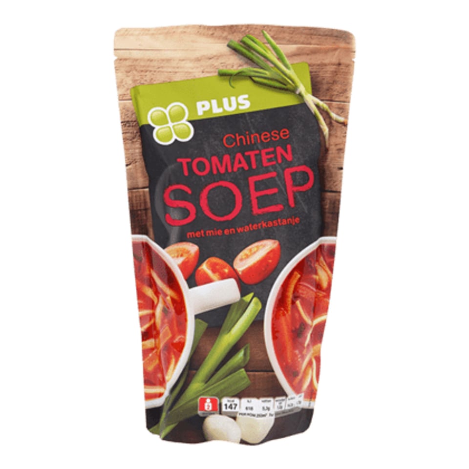 PLUS Soep in Zak Chinese Tomatensoep