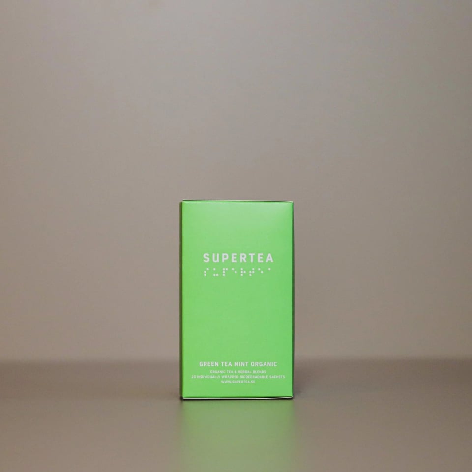 Green Tea Mint Organic SUPERTEA (30g)