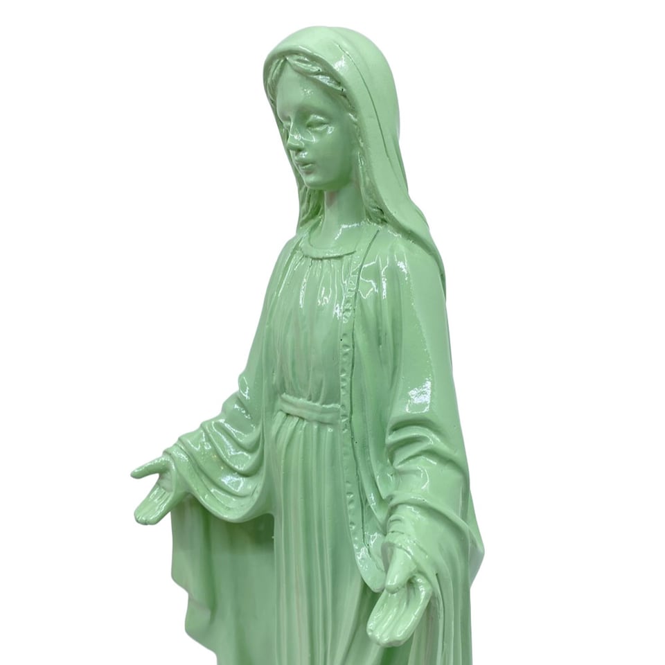 Beeld Madonna Kunststof 12x33cm in 2 Kleuren