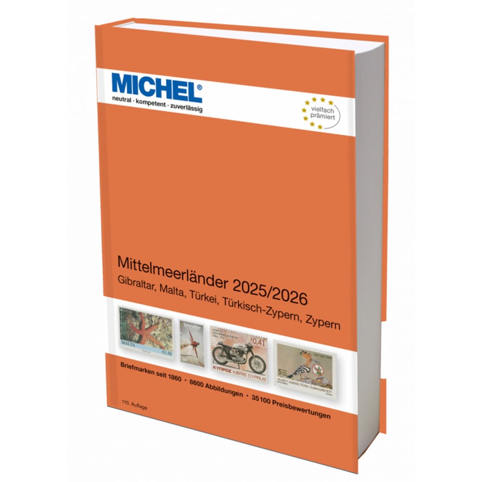 Europa-Katalog Band 9 Mittelmeerländer 2025/2026