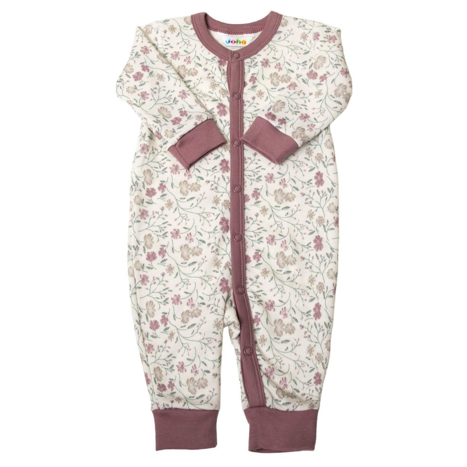 Jumpsuit Flower - Merino/Bamboe (Joha Outlet)