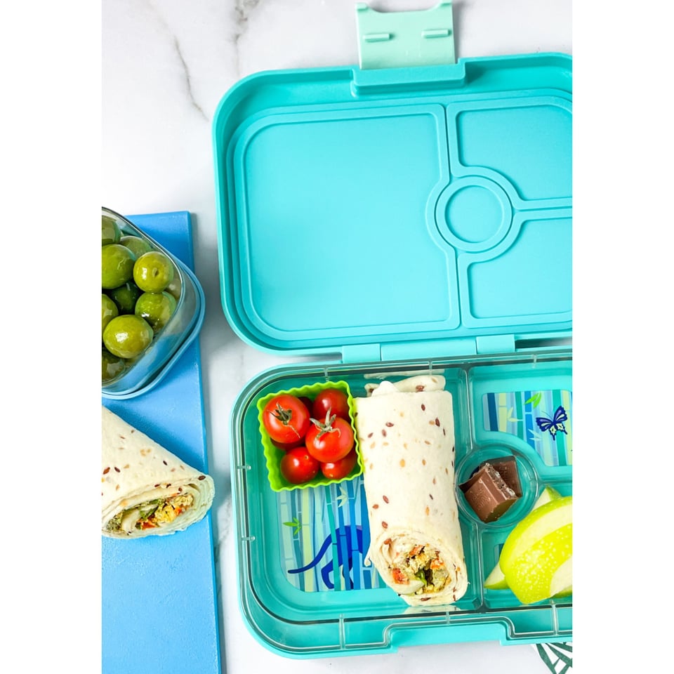 Yumbox Panino 4 Vakken Tropical Aqua / Panther - Aqua