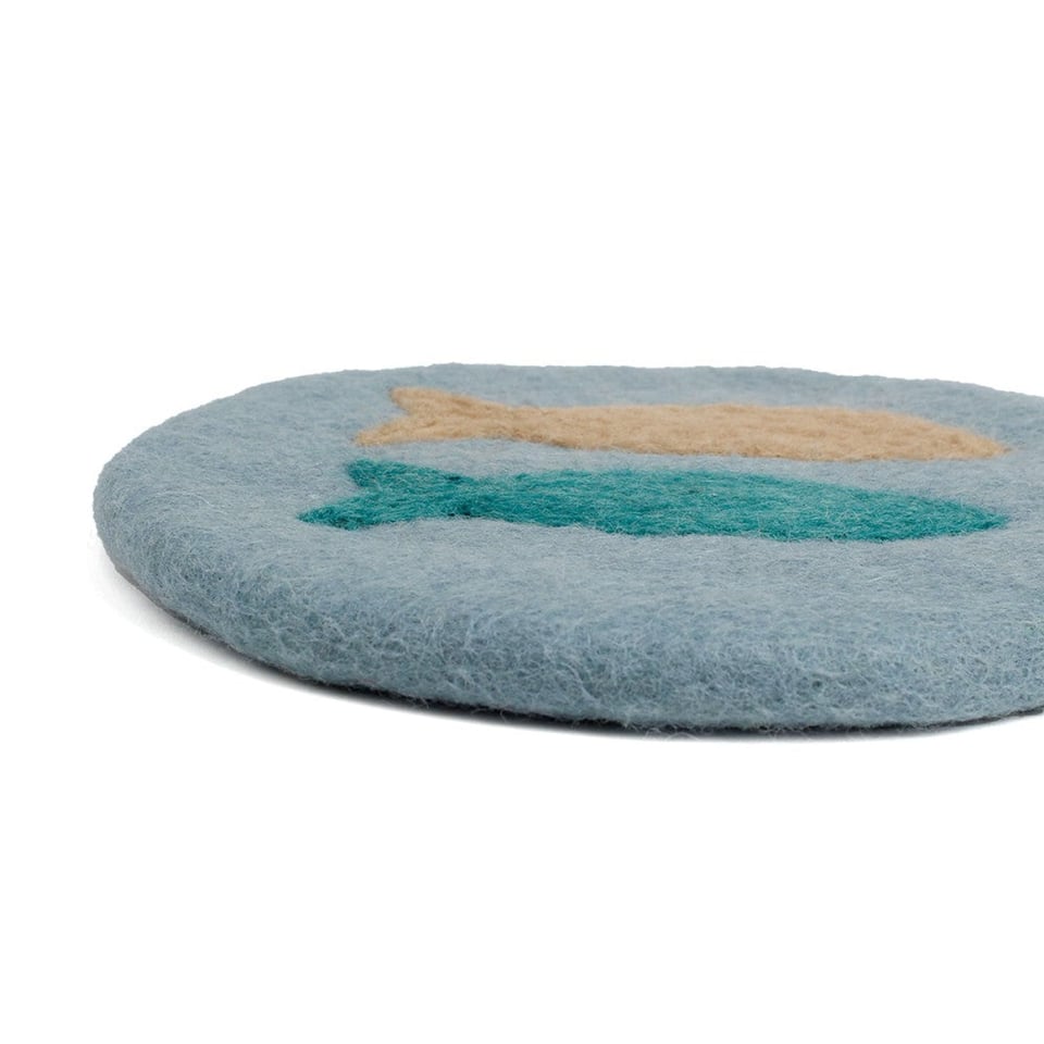 Onderzetter Beachlife Sky 20cm