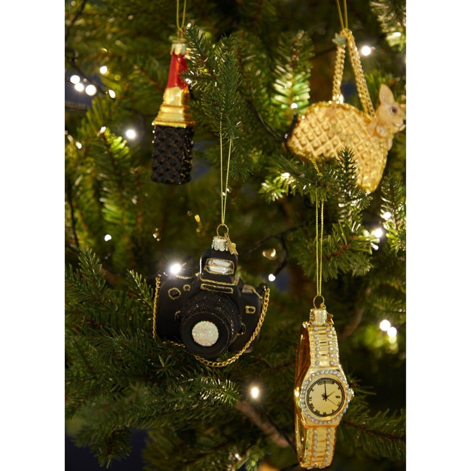 Vondels Ornament - Black Camera