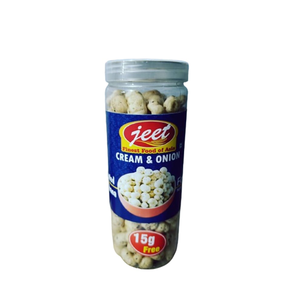 Jeet Roasted Makhana Cream & Onion 75Gr