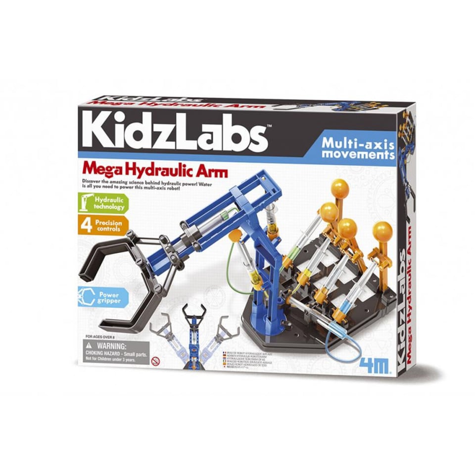 4M Kidzlabs Mega Hydraulische Arm 8+