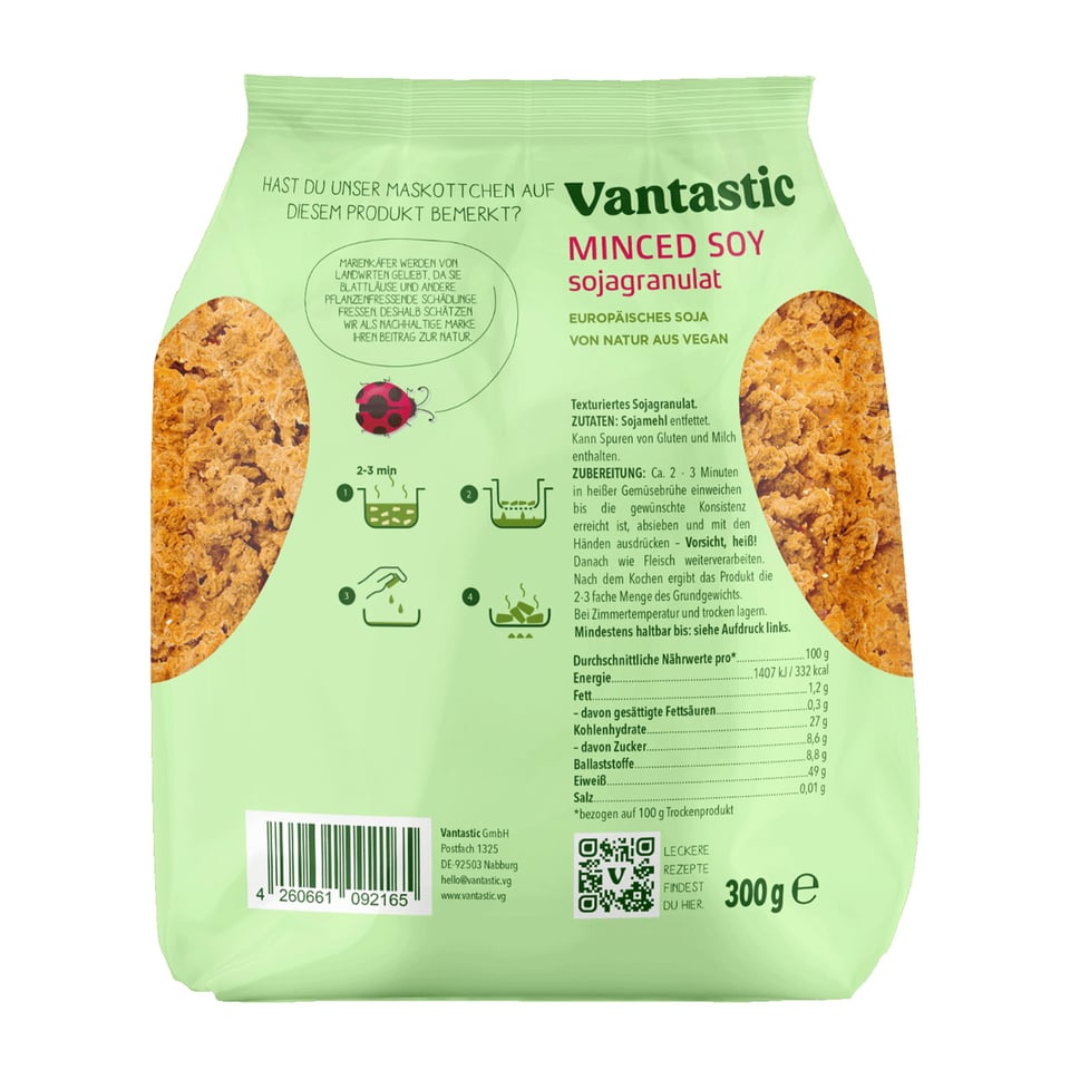 Vantastic Minced Soy 300g