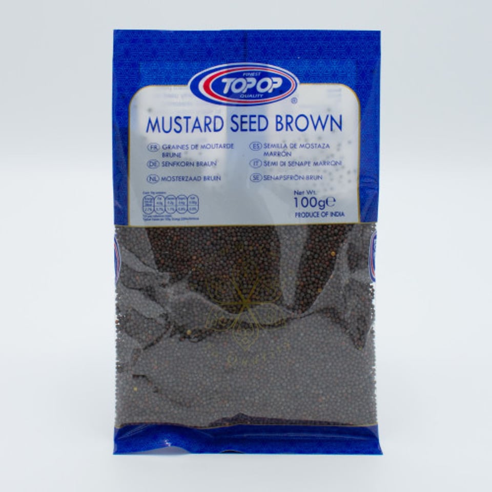 Top Op Mustard Seeds Brown 100Gr