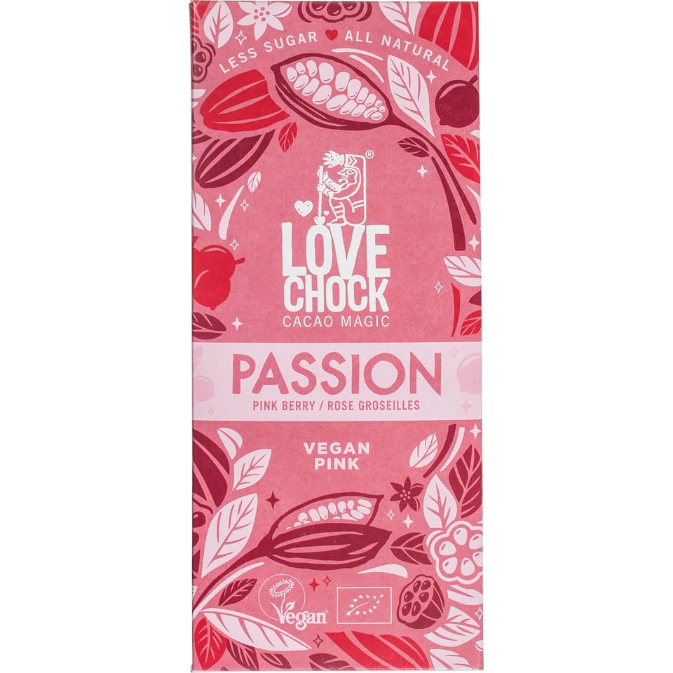 Vegan Chocolade Pink Passion