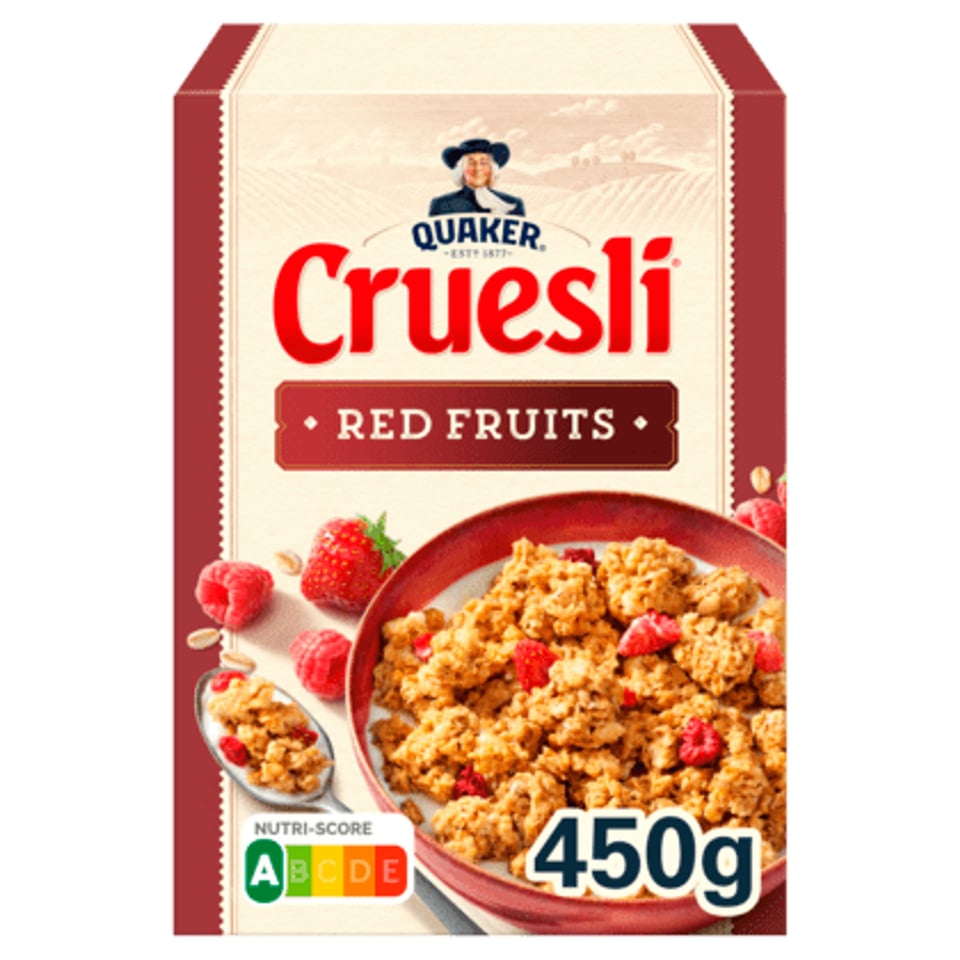 Quaker Cruesli Rood Fruit