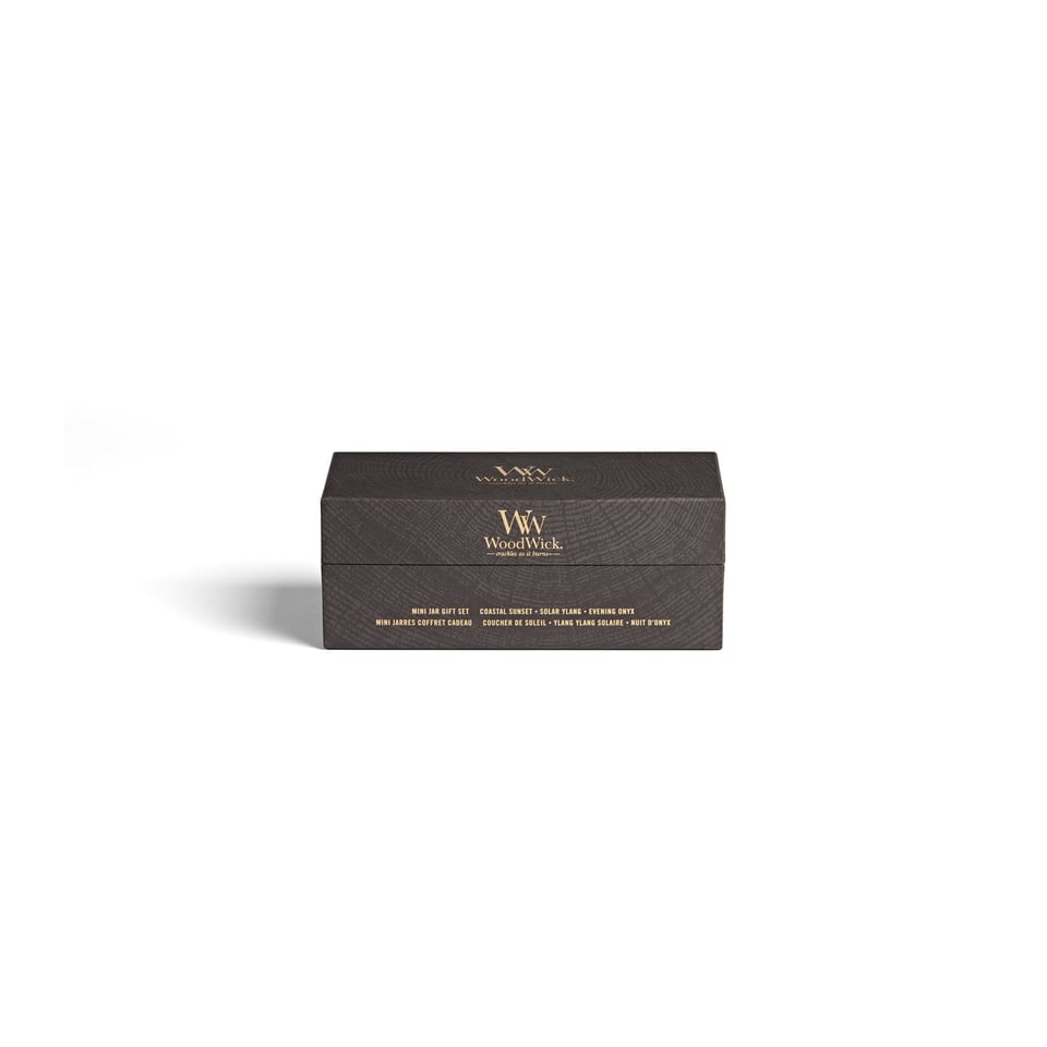 WoodWick Deluxe Gift Set 3 Mini Kaarsen Floral