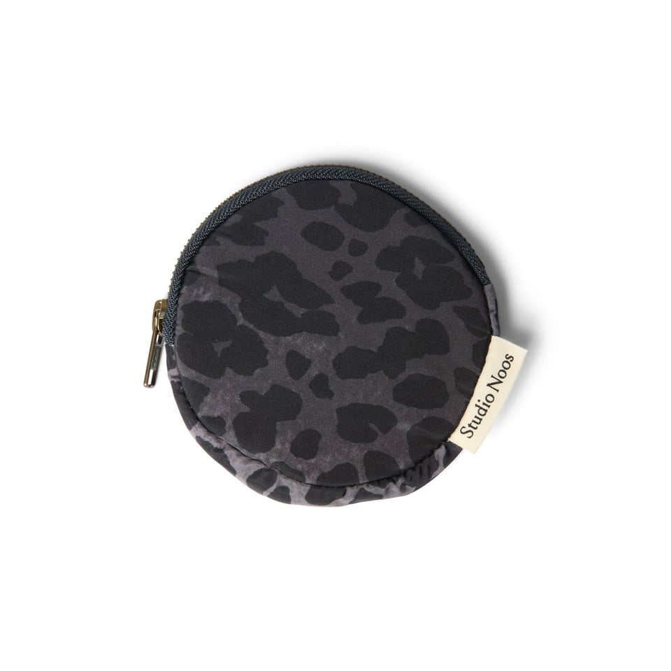 Antra Leopard Puffy Wallet