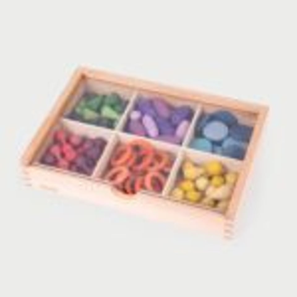 TickiT Wooden Treasurus Sorting Set