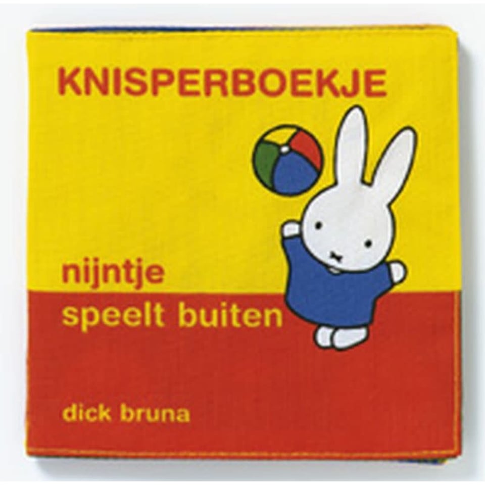 Knisperboekje Nijntje Speelt Buiten 14 Cm 0+