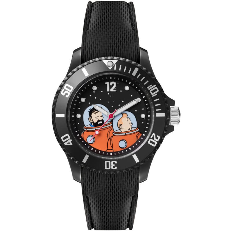 Kuifje Horloge - Mannen Op Maan - Medium