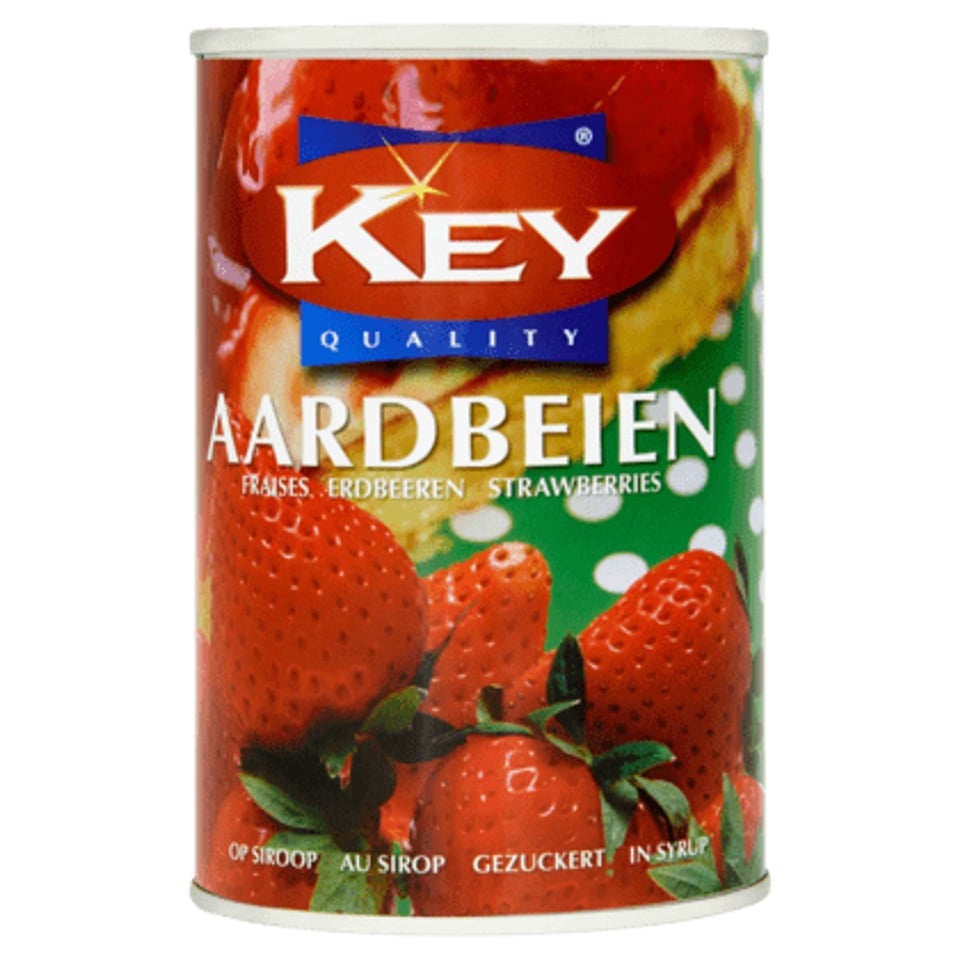 Key Aardbeien Op Siroop