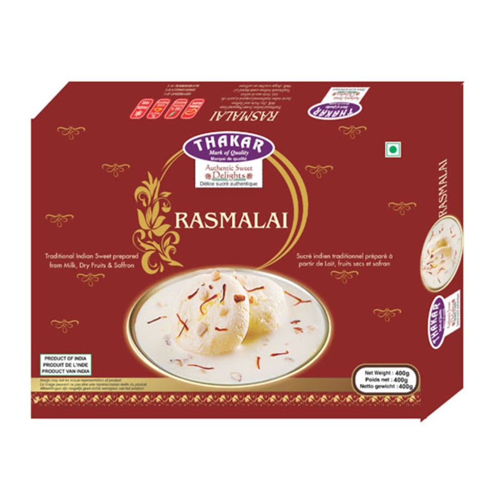 Thakar Rasmalai 400 Grams