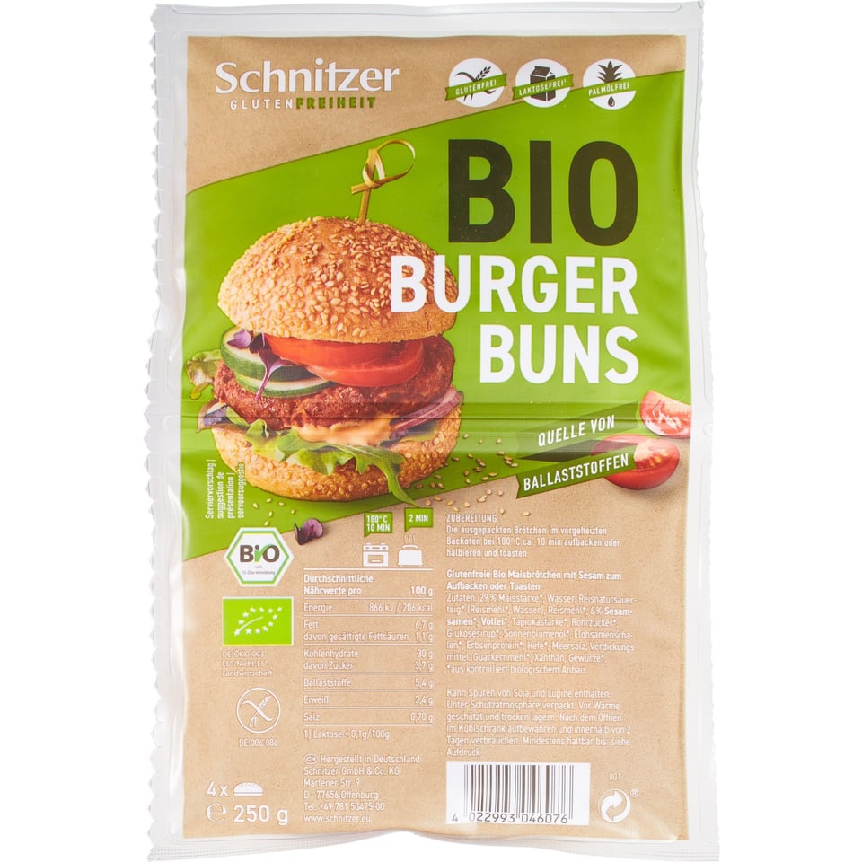 Glutenvrije Hamburgerbroodjes