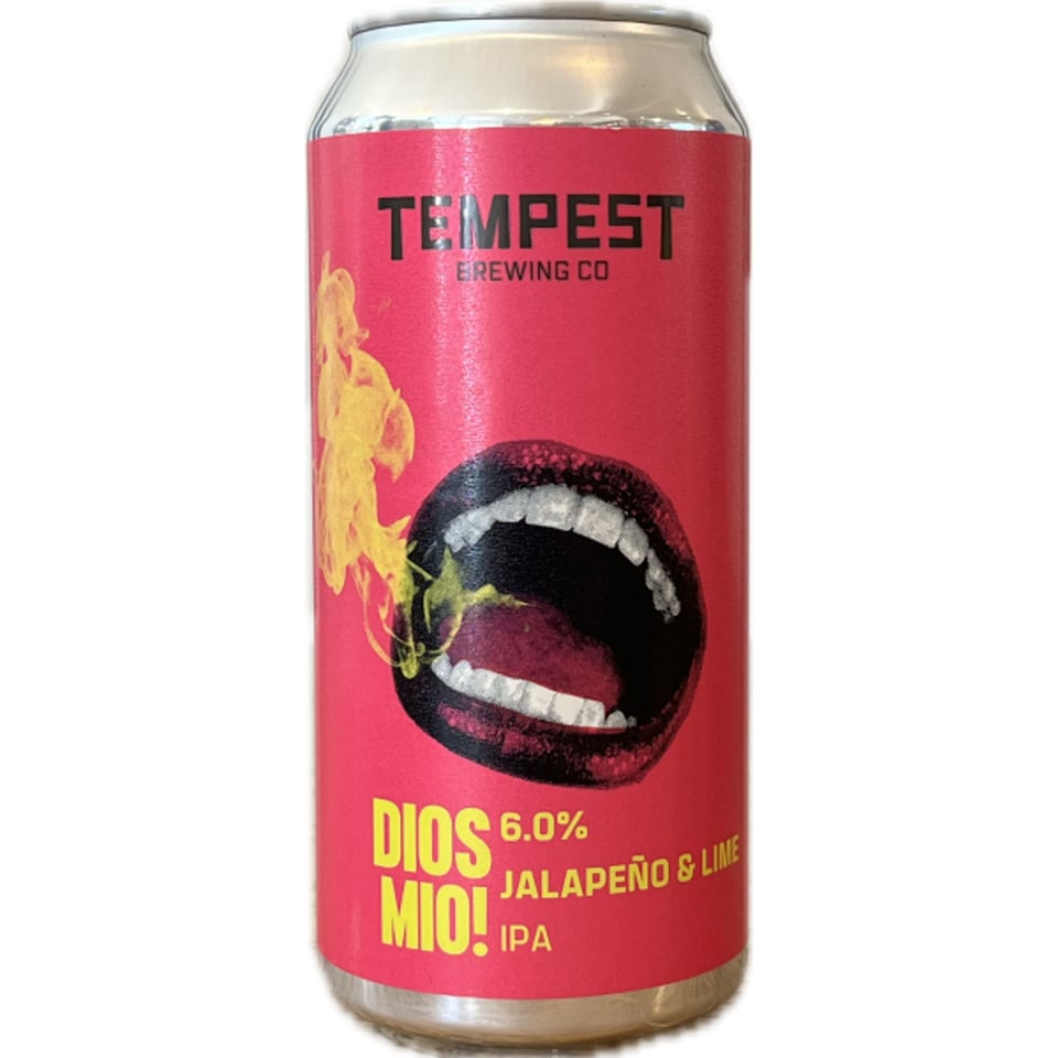 Tempest Dios Mio Jalapeno & Lime IPA 440ml
