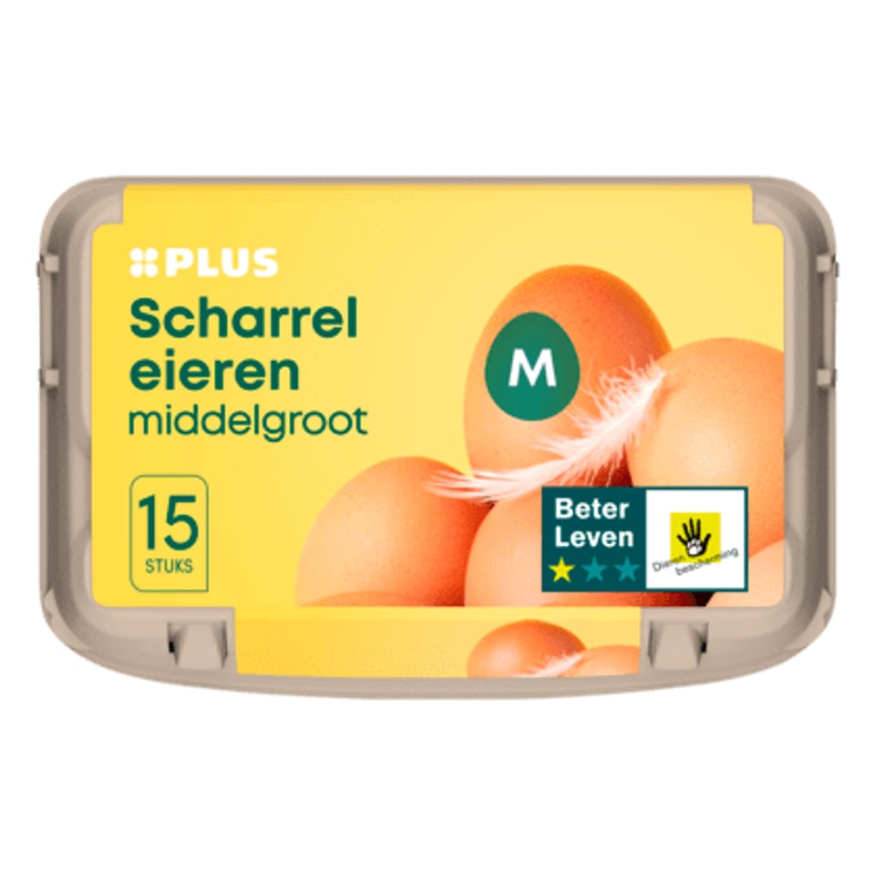 PLUS Vrije Uitloop Eieren Middelgroot