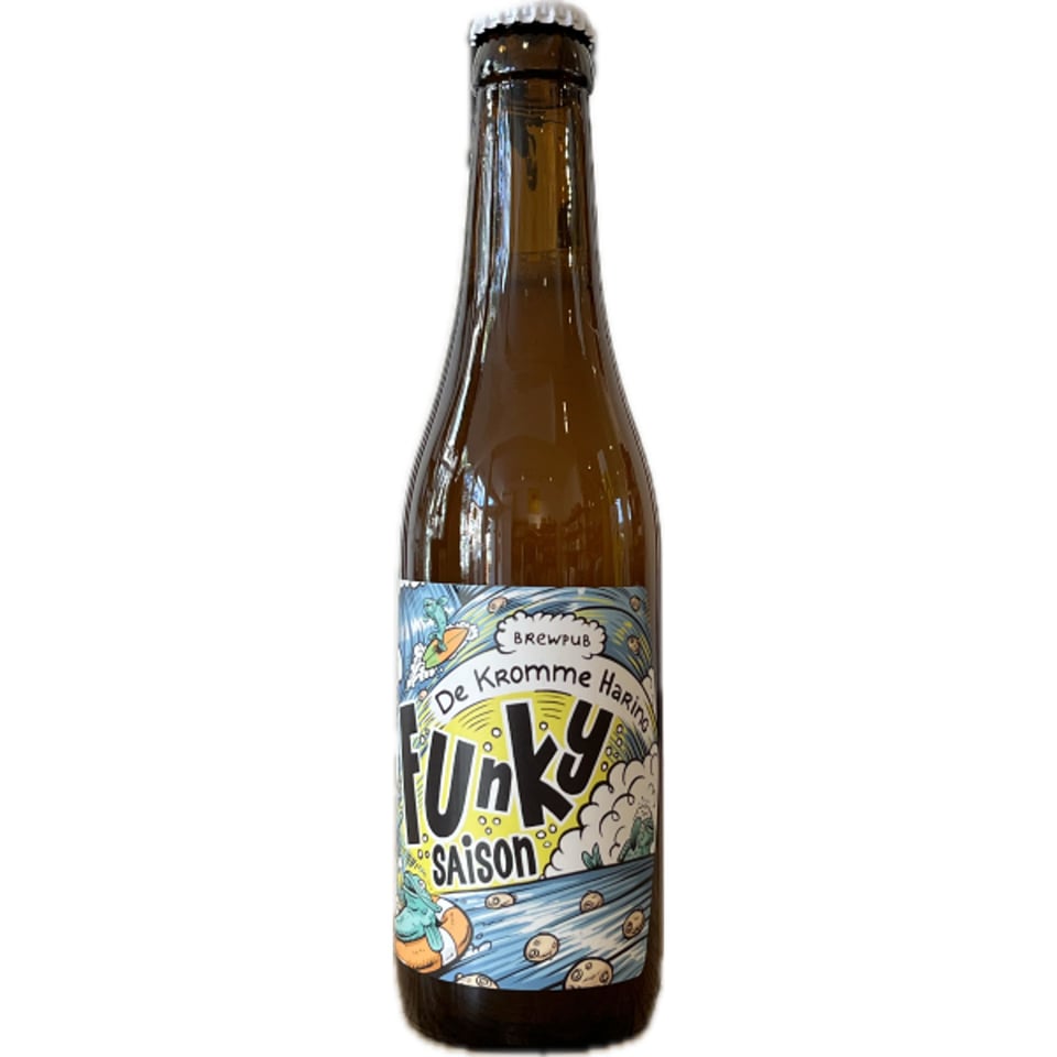 De Kromme Haring Funky Saison: Lost At The Fish Market 330ml